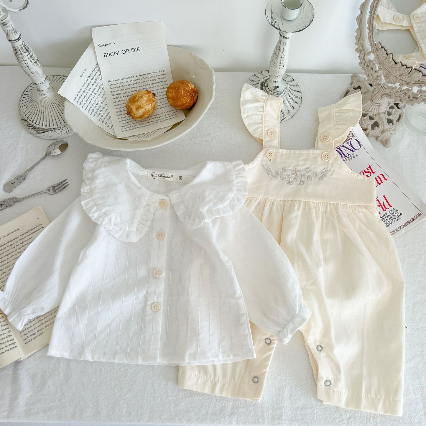 Baby Girl's Adjustable One-piece