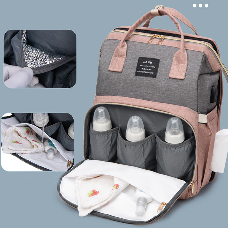 Baby Crib Backpack Large Capacity