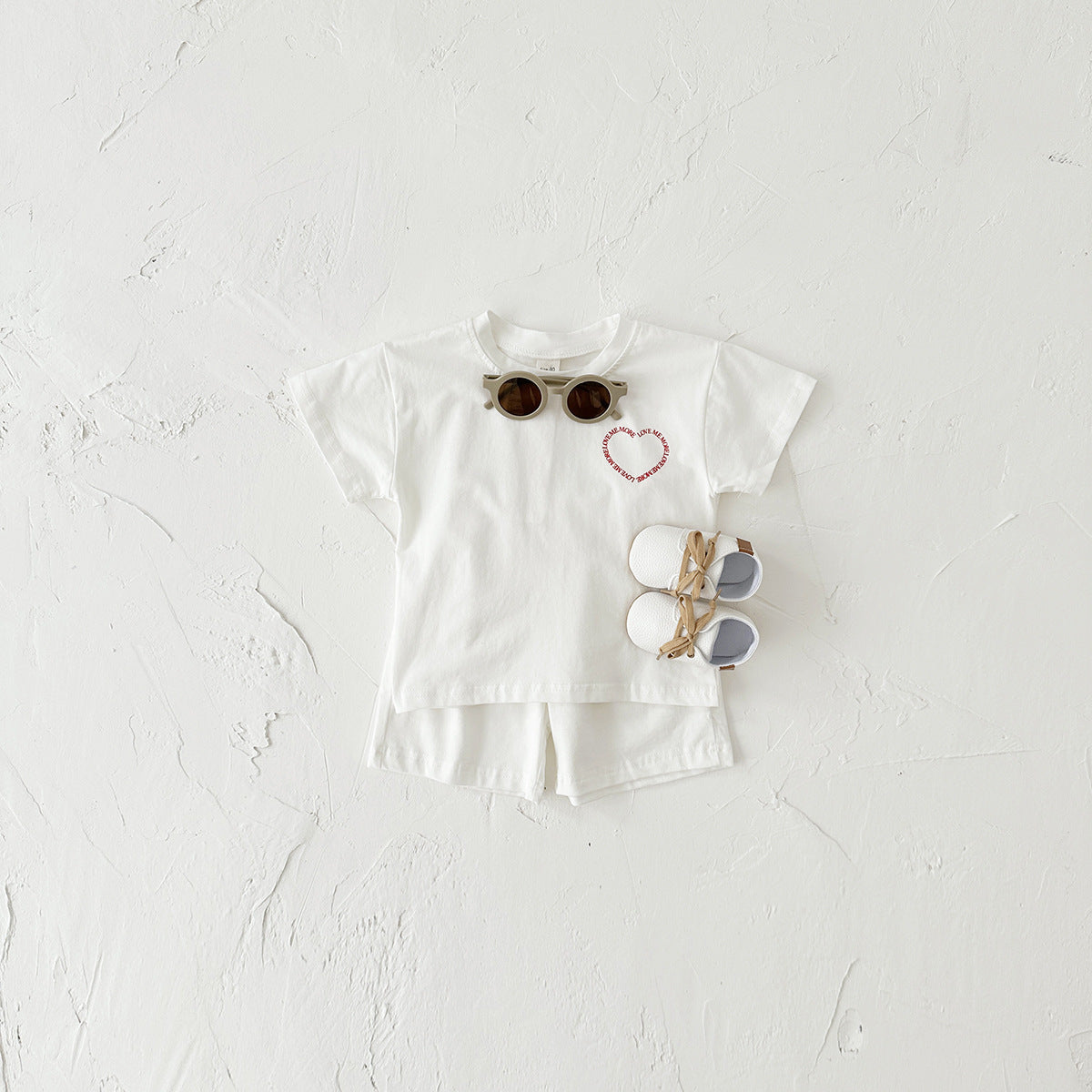 Baby Short Sleeve Korean 2-Piece Set