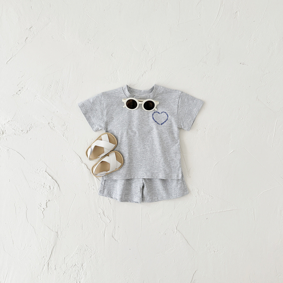 Baby Short Sleeve Korean 2-Piece Set