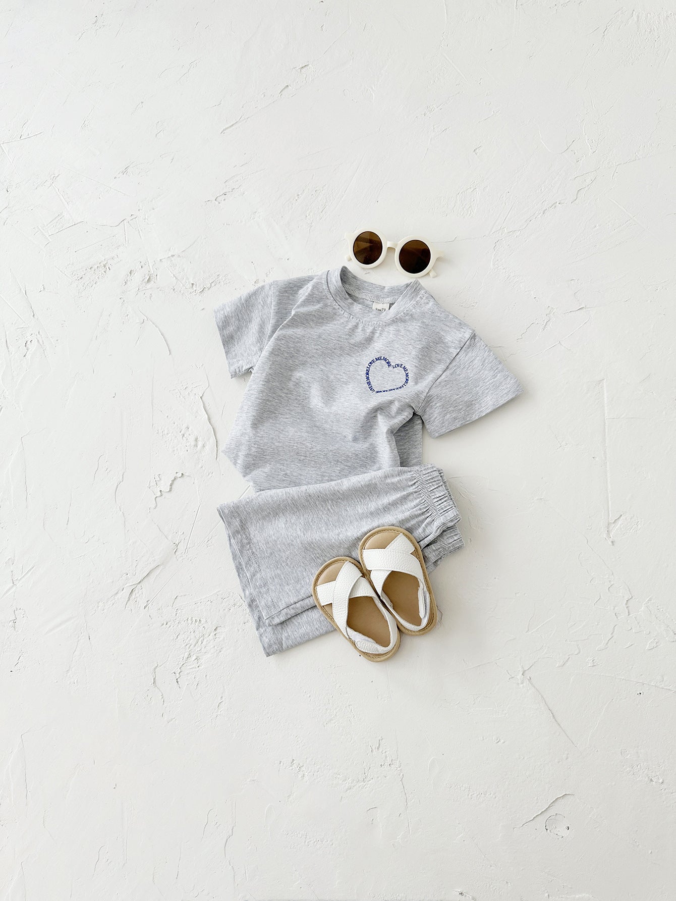 Baby Short Sleeve Korean 2-Piece Set