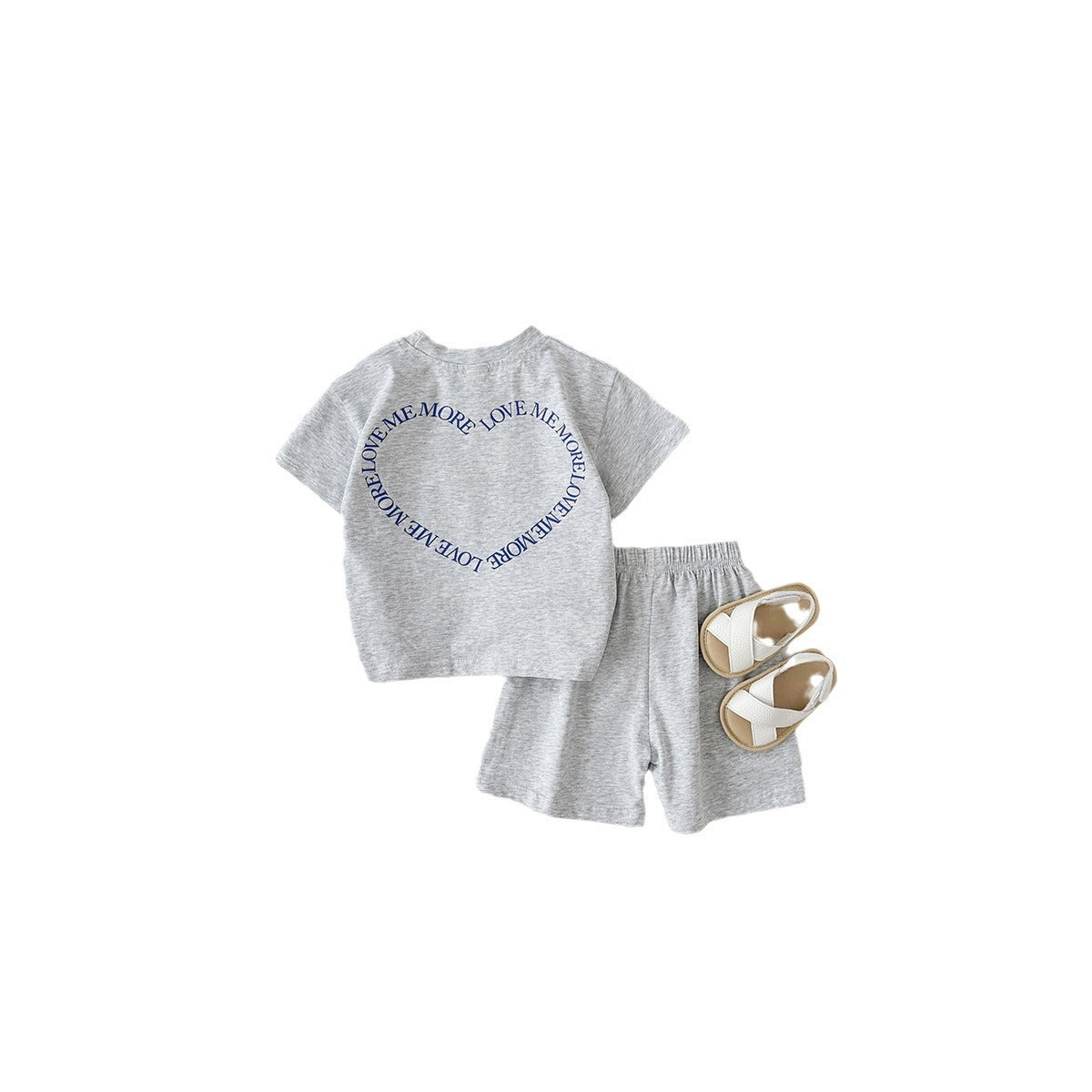 Baby Short Sleeve Korean 2-Piece Set