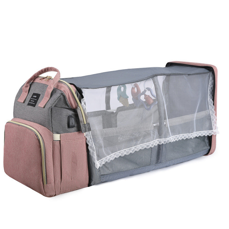 Baby Crib Backpack Large Capacity