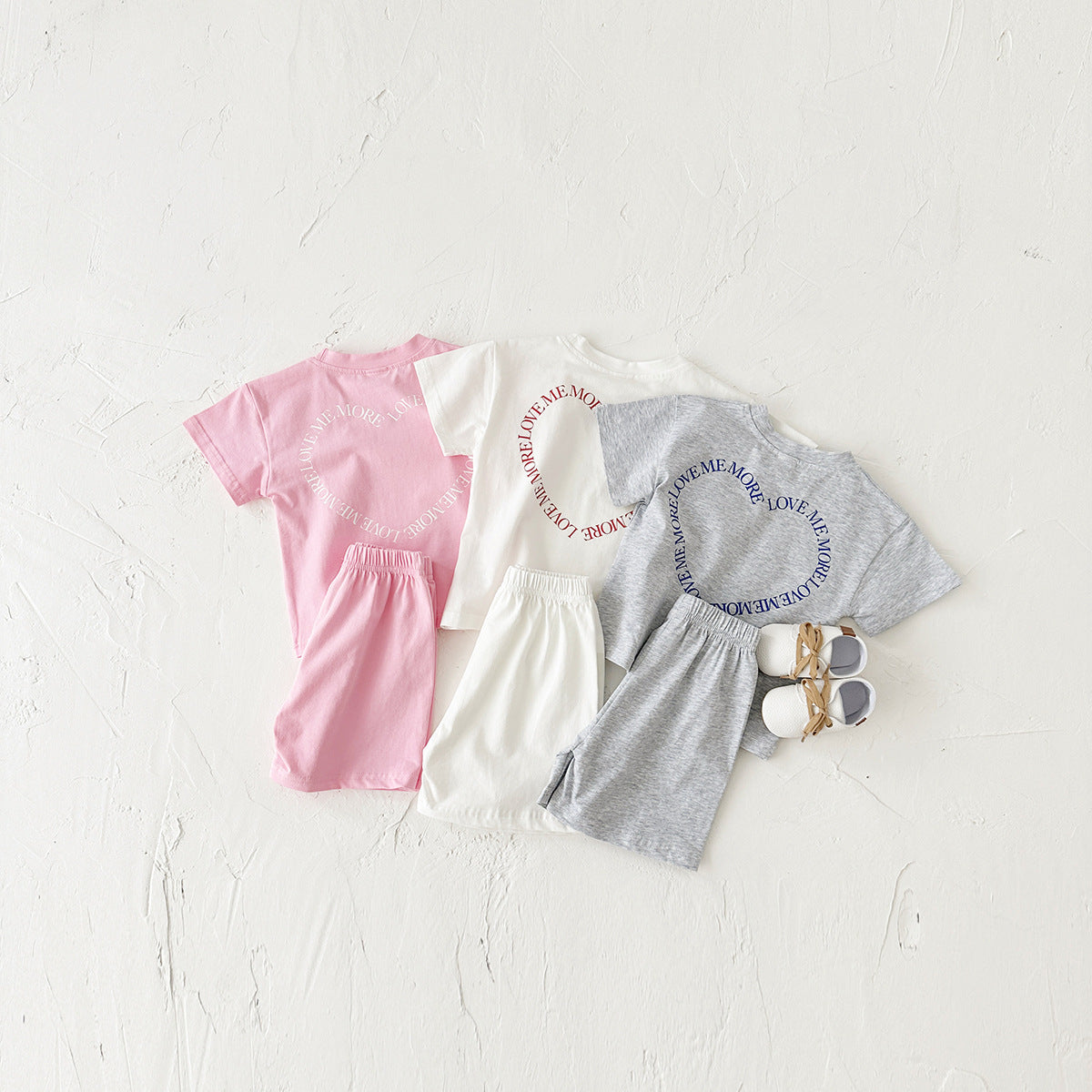 Baby Short Sleeve Korean 2-Piece Set
