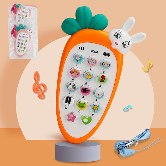 Baby Electronic Carrot Phone