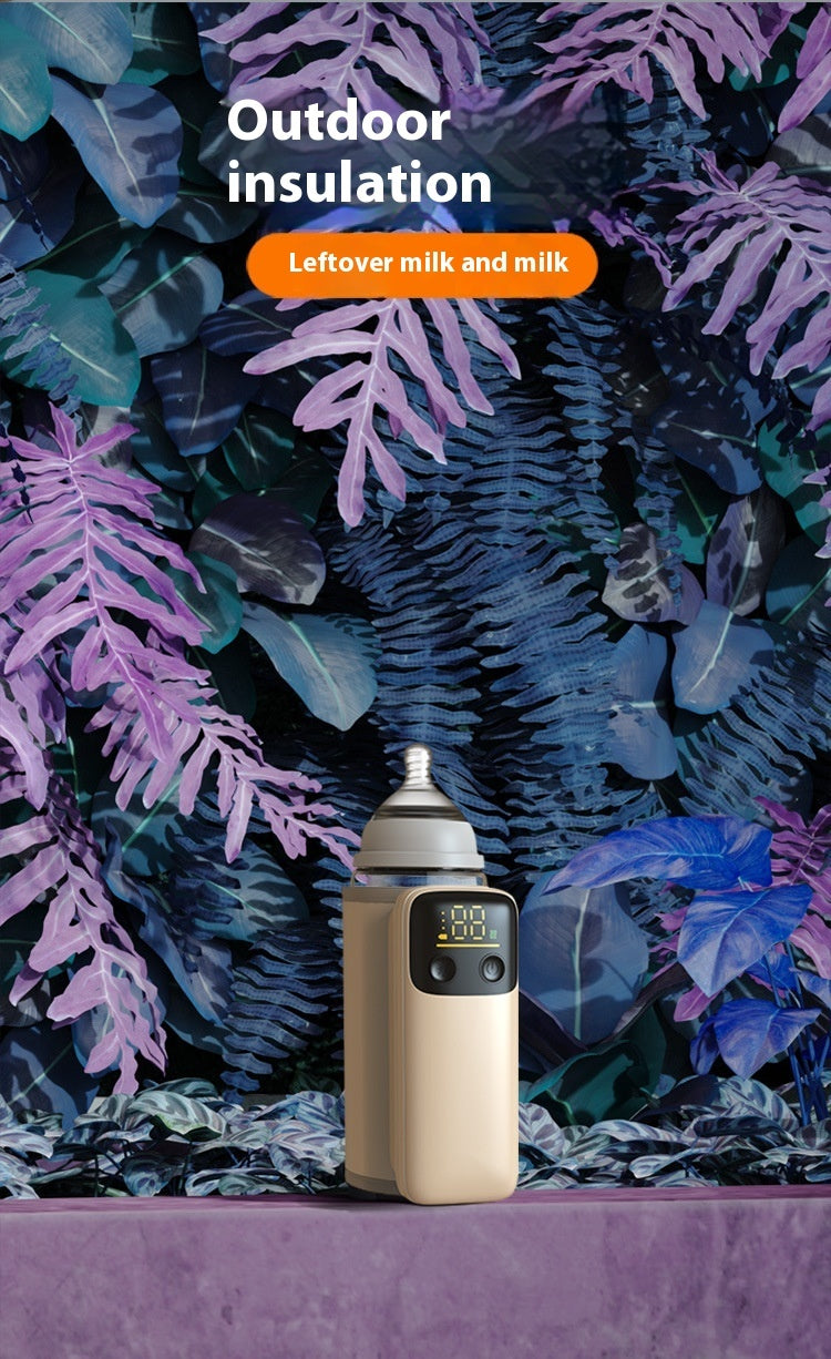 Rechargeable universal baby bottle heater