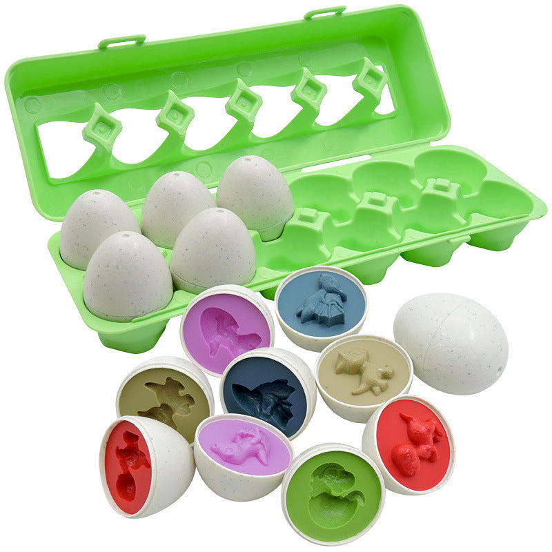 Educational Egg Shape Matching Toy