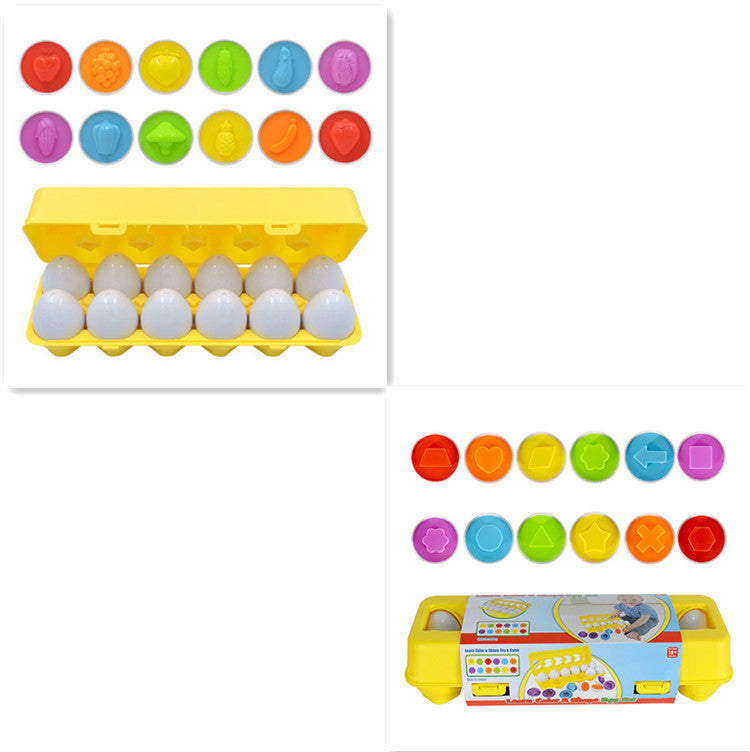 Educational Egg Shape Matching Toy
