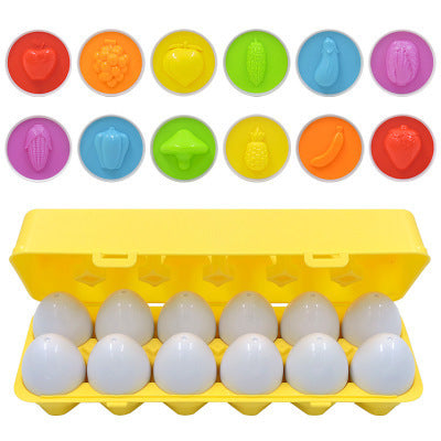 Educational Egg Shape Matching Toy