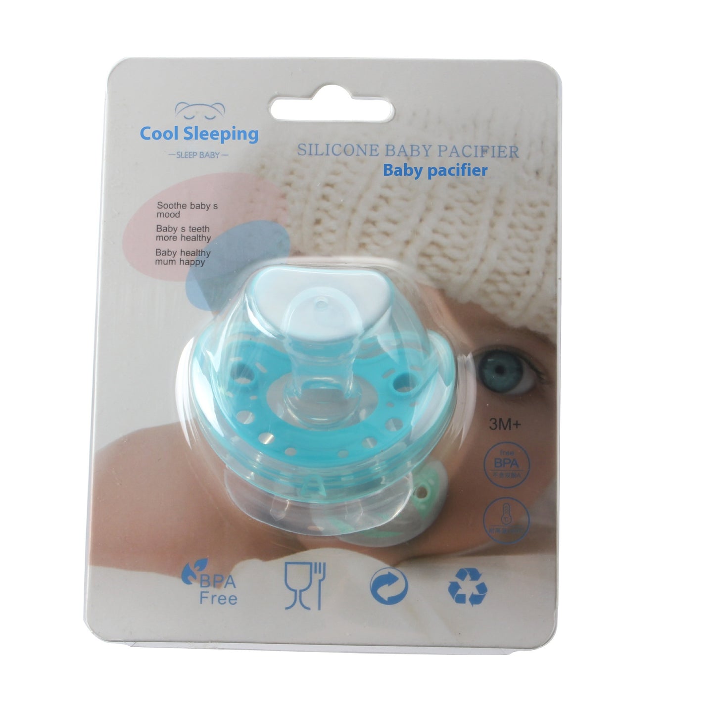 Liquid Silicone Baby Pacifier