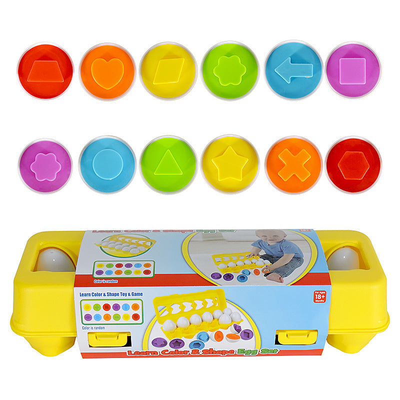 Educational Egg Shape Matching Toy